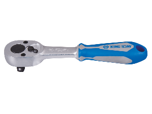 Carraca reversible con cardán integrado 1/4" (24 dientes)